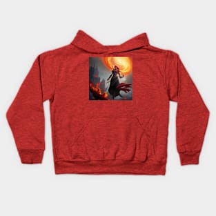 Fire Sourceress Kids Hoodie